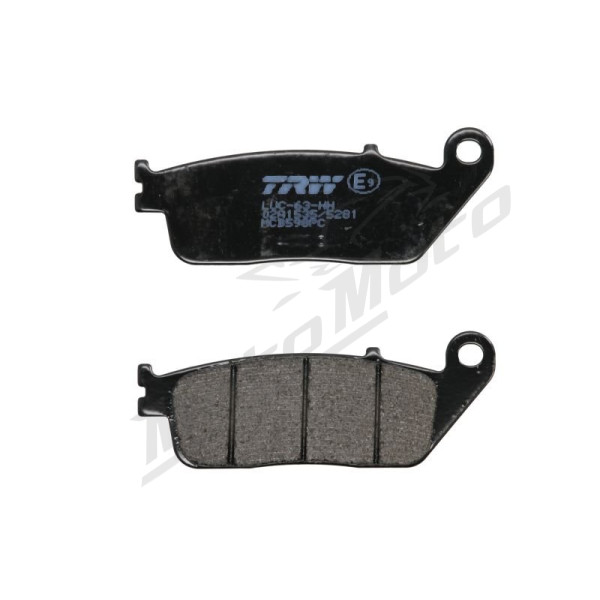 TRW Brake pads front 38,9x102,1x8,1mm BMW / Cagiva / Honda 125-1670 87-22