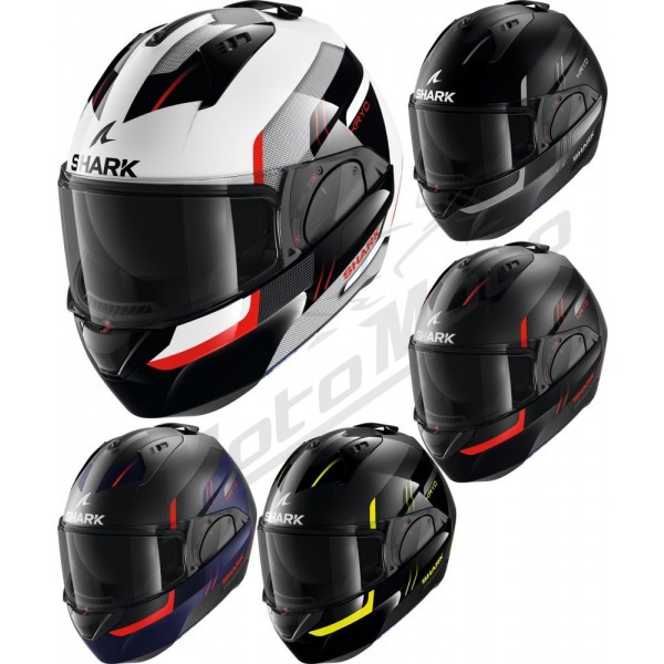 Shark, Casco modular moto EVO-ES KRYD mat ABR, L