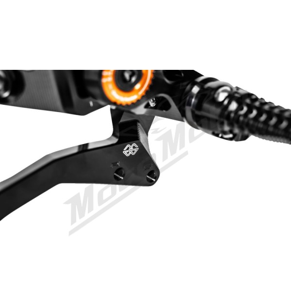 GILLES TOOLING MUE2 Vairuotojo pakojų sistema KTM Super Duke 1290R 20-23