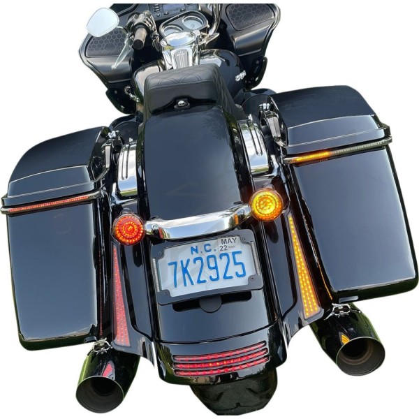 CUSTOM DYNAMICS SMART LED Bullet Turn Signal Inserts Harley Davidson FLHRXS / FLHX 1690-1977cc 14-25