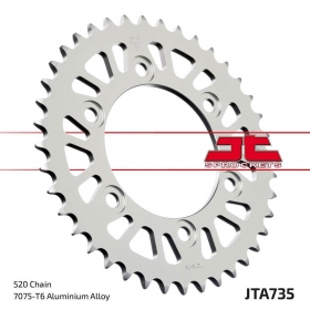 Rear sprocket ALU JTA735