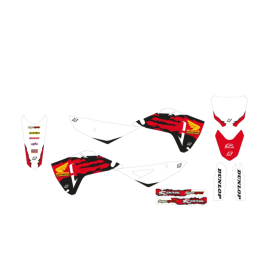 Blackbird RETRO grafikos lipdukų kompl. Honda CRF 250-450R 25->