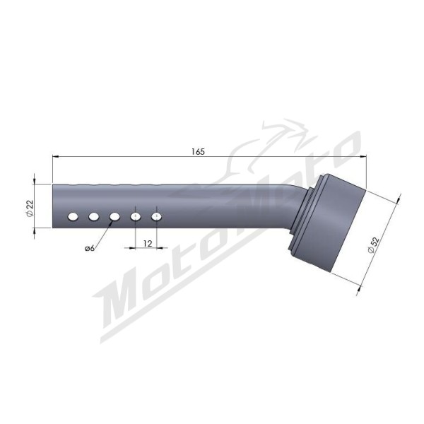 LEOVINCE DB Killer Insert BETA RR 125 21-23/YAMAHA XMAX 125/VESPA 125/HONDA