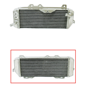 Psychic radiator reinforced standard capacity left KAWASAKI KXF 250 11-16
