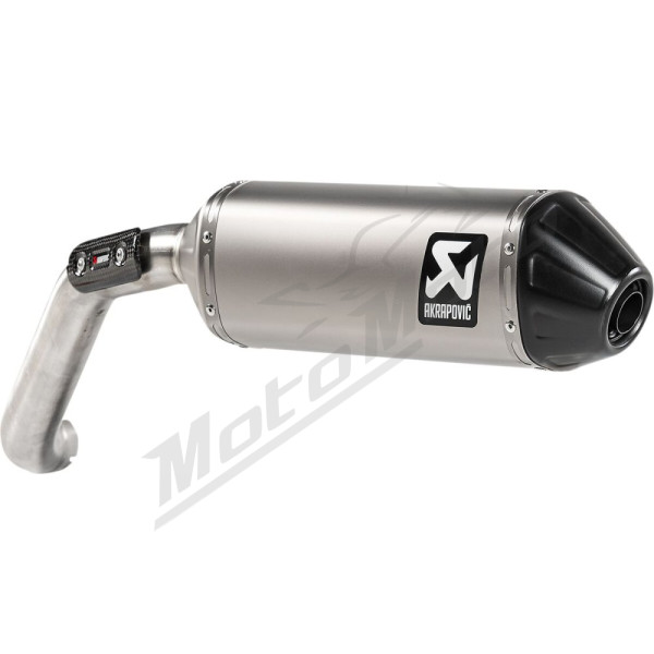AKRAPOVIC Slip-On Titano duslintuvas Moto Guzzi V85 850TT 18-24