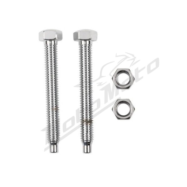 COLONY Rear Axle Adjuster Bolts Harley Davidson FLST / FXST / FXSTS / FLSTF 1450/1800 00-07