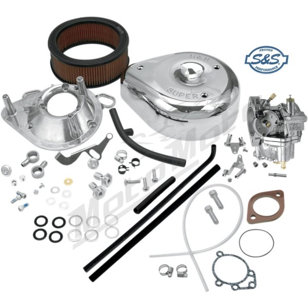 S&S CYCLE Super E Carburetor Kit without Manifold Harley Davidson FLHR / FLHRCI / FLHRI 1340cc 93-99