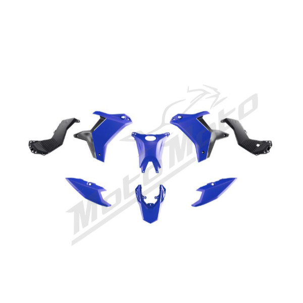 Racetech Plastic Set YAMAHA TENERE 700 25-26 Blue/Black