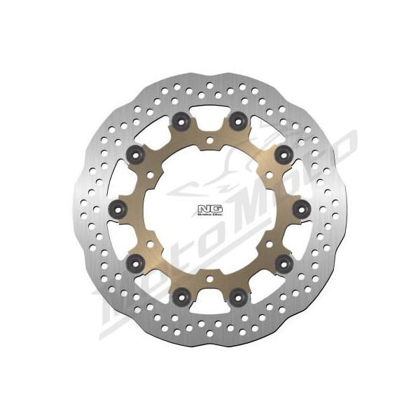 NG BRAKES Front Wave Floating Brake Disc 298mm Yamaha FJR / FZS / SR / TDM / V-Max 400-1900cc 92-21