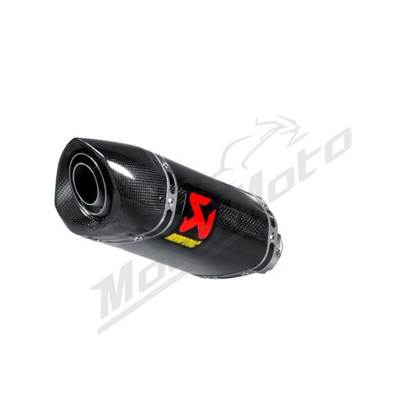 AKRAPOVIC Racing Line Replacement Muffler Carbon Fiber Yamaha MT-07 / XSR 700 14-25 
