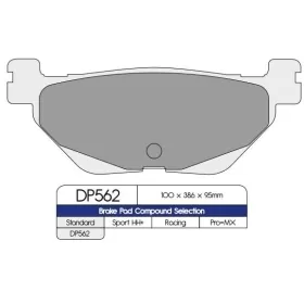 DP BRAKES Standartinė stabdžių trinkelės Yamaha XP 530cc 12-17