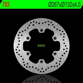 NG BRAKES Round Fixed Brake Disc Yamaha 125cc 97-02