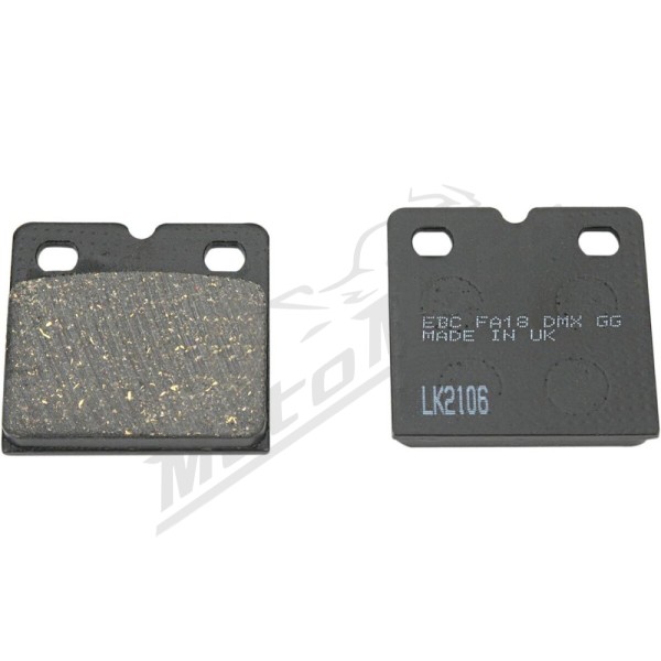 EBC Organic Base "FA" Brake Pads BMW / DUCATI / LAVERDA / MOTO GUZZI / MZ / PEUGEOT / PIAGGIO / SWM /ZUENAPP 50-1100cc 74-13