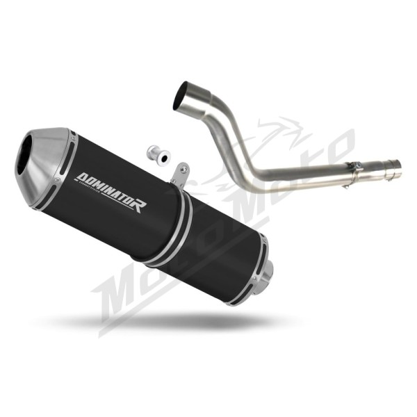 Suzuki DRZ 400 SM / S 2001-2009 DominatorExhaust Silencer Muffler OVR BLACK + dB killer