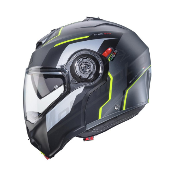 Flip-Up Helmet Caberg Drift Duke Evo Gray/Green