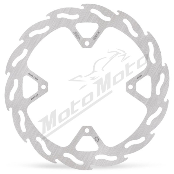 MOTO-MASTER Flame Rear Brake Disc TM Racing CC / EN / MX / SMR /  / SMX / GTM 125/530 04-24