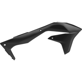 POLISPORT Radiator Covers Black Kawasaki KX 450F 16-18