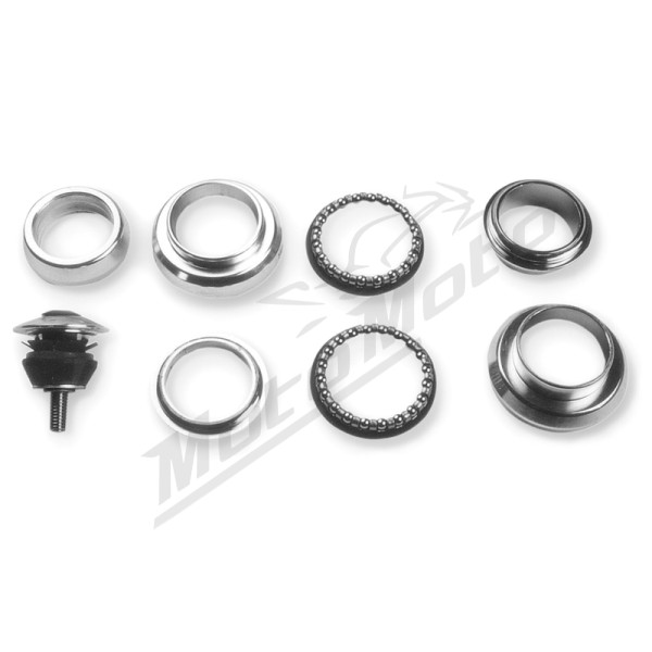 V BIKE Bicycle Headset A-Head Steel 1-1/8" Chromed