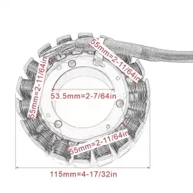 Generatorius KAWASAKI ZX12R / NINJA 1200 2000-2001