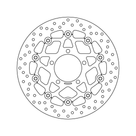 Brembo Serie Oro priekinis stabdžių diskas Kawasaki ER / KLE / KLZ / Z / ZX