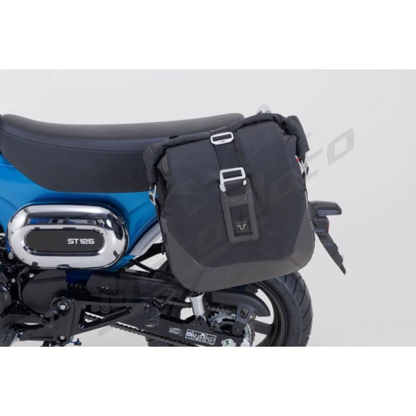 SW-MOTECH Legend Gear LC2 Side Bag System Brown Edition (Left) Honda ST 125 23-24