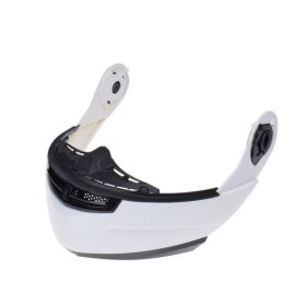 LS2 FF908 Helmet Chin Flap Gloss White