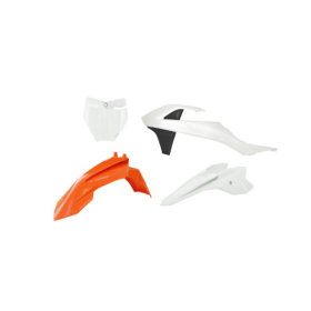 Racetech Plastic Set KTM SX / SX-E 16-24 White/Black/Orange