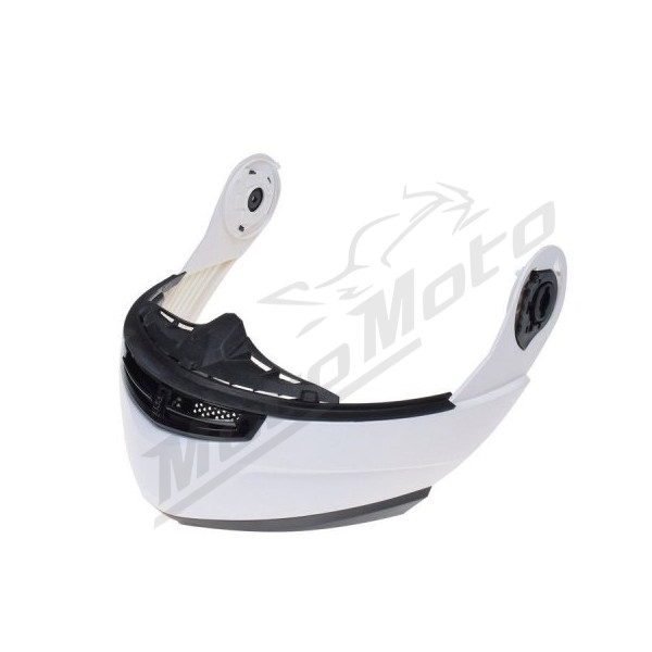 LS2 FF908 Helmet Chin Flap Gloss White