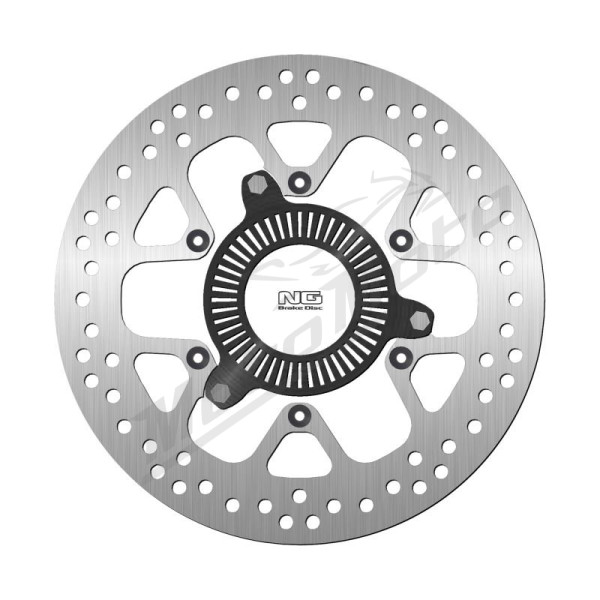 NG Rear Fixed Brake Disc 260x110x5mm Honda / Suzuki 600-1000cc 02-20