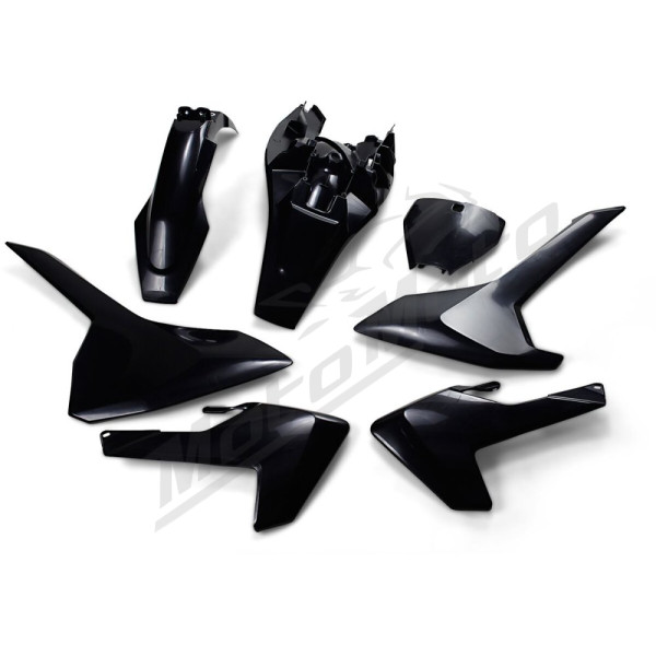 UFO Plastics Set Husqvarna TC 85cc 18-24 Black