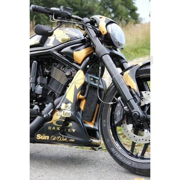 CULT WERK Radiator Grill Harley Davidson 1130-1250cc 2002-2017