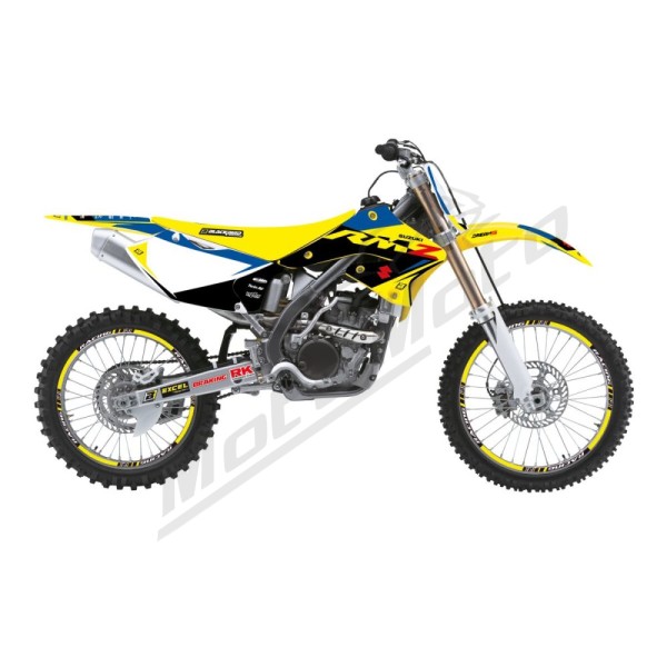 BLACKBIRD RACING Dream 5 Graphic Kit Suzuki RM-Z 250cc 04-06