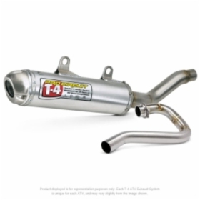 PRO CIRCUIT T-4 Full Exhaust System - Honda TRX 450R Sportrax
