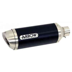 Muffler ARROW Street Thunder Alu.Dark Yamaha WR 125 R/X 09-14