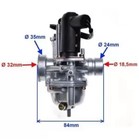 Carburetor 15,5mm (Electric choke) chinese scooter