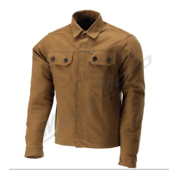 SALE! Oxford Heist Men's Brown Textile Jacket 2XL (with Defect)