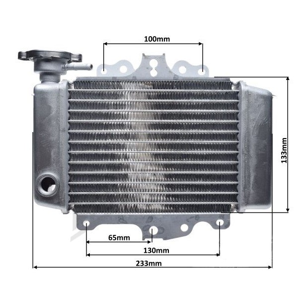 RADIATOR HONDA SH 125-150CC 2001-2004