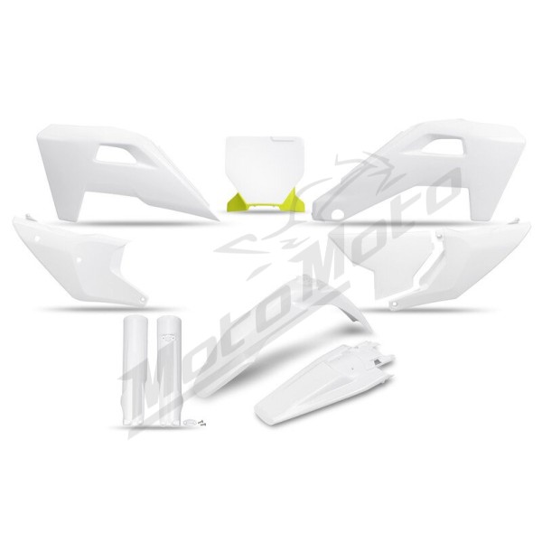 UFO Full Plastics Kit with Fork Guards Husqvarna TC / FC / FX / TX 125-450 25-26