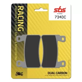 Sbs Brakepads Dual Carbon Honda / Hyosung 250-1300cc 98-19