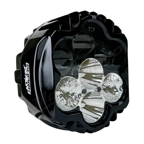 CUSTOM DYNAMICS Shark Demon™ Universal LED Headlight