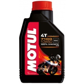 Alyva MOTUL 7100 10W50 Sintetinė - 4T - 1L