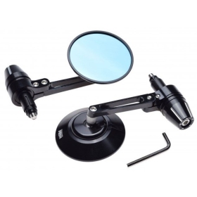 UNIVERSAL HEBE MIRRORS WITH SLIDERS Ø81MM 2pcs.