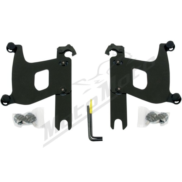 MEMPHIS SHADES HD Bullet Fairing Trigger-Lock Hardware Kit Harley Davidson FLS / FLST / FLSTC / FLSTF / FLSTN / FLSTS 1340-1690 86-17