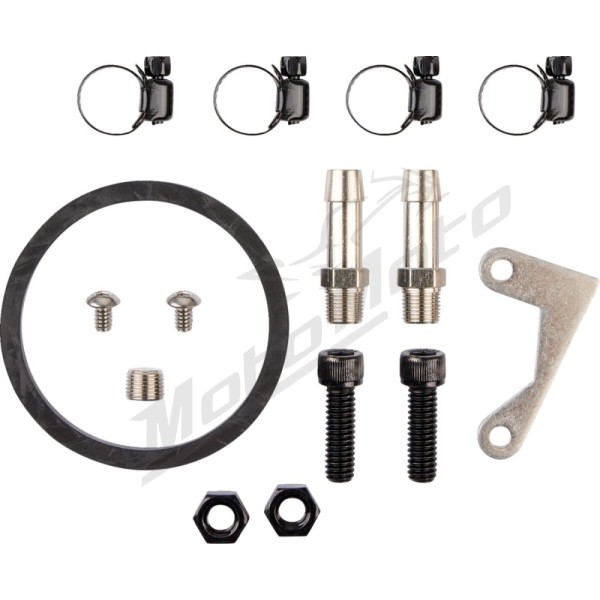 JAGG OIL COOLERS Vertical Frame-Mount Oil Cooler Kit