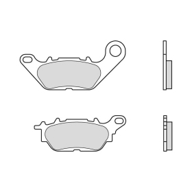 Brembo stabdžių trinkelės Carbon-Ceramic YAMAHA