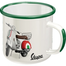 Cup Enamel Vespa Italian 360 ml
