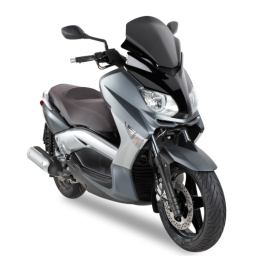 KAPPA Windshield black 37x43cm Yamaha X-MAX 125-250 10-13