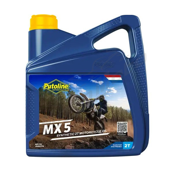 PUTOLINE MX 5 Synthetic oil 2T 4L
