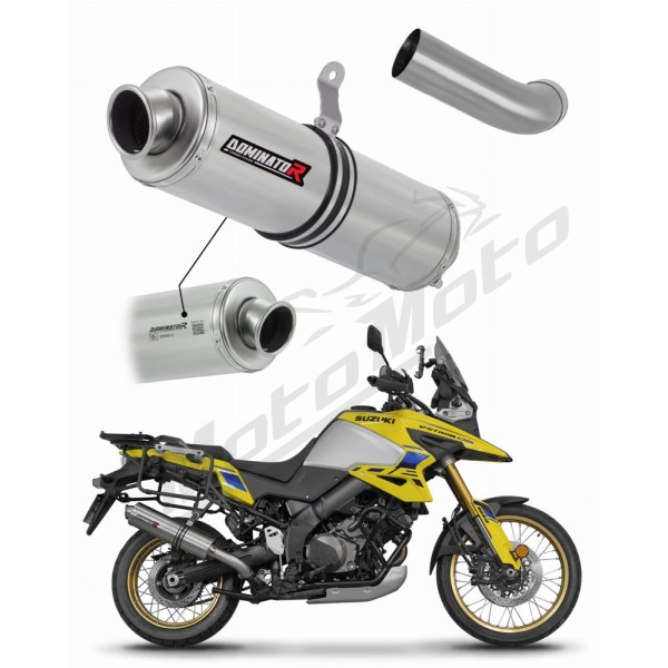 Suzuki V-Strom 1050 DE 2023-2025 EU Approved Dominator Exhaust Silencer ST