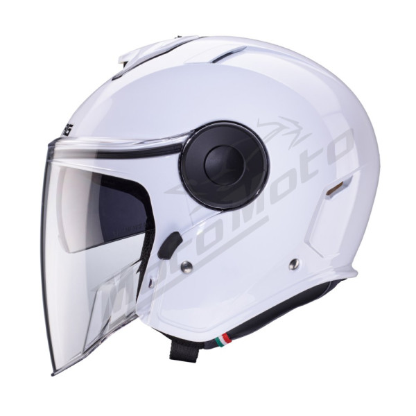 Open Jet Helmet Caberg Soho white gloss